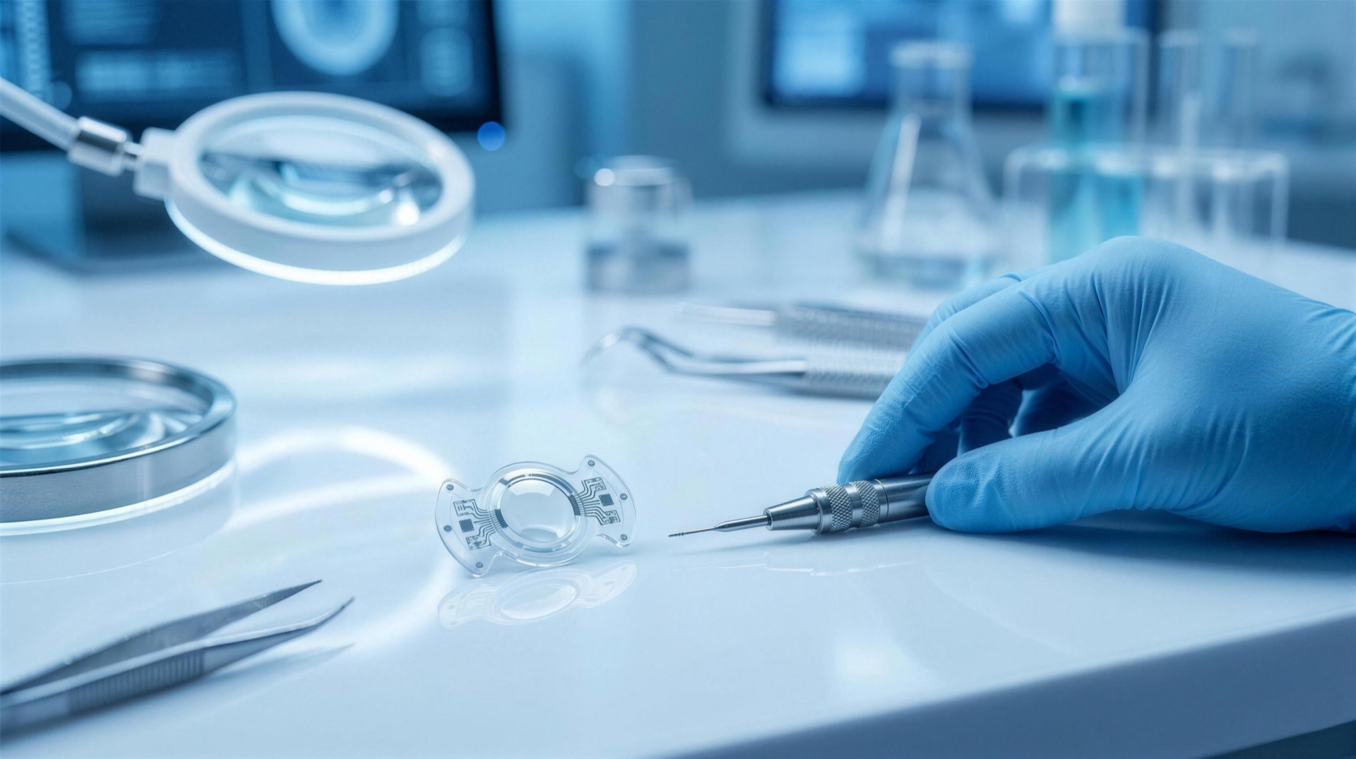 AMD-Implantat: Nachfüllbares Depot statt Dauer-Spritzen